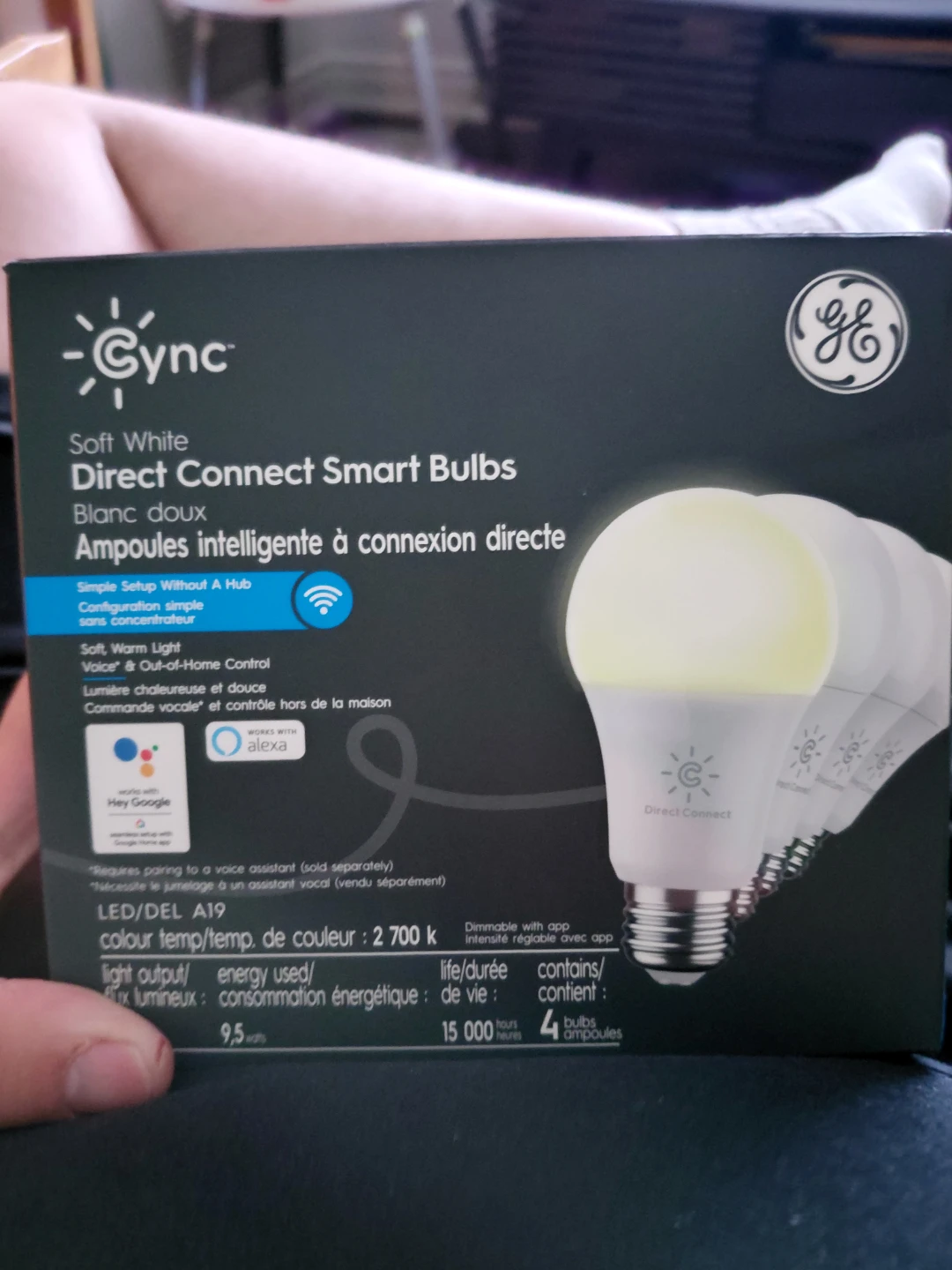 Cync Soft White Direct Connect Smart Bulbs (4-Pack)