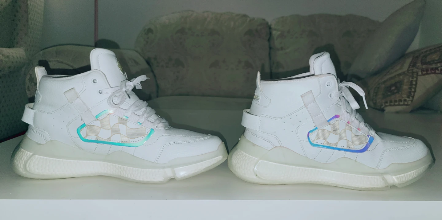Bacca Bucci White High-Top Sneakers - Unisex