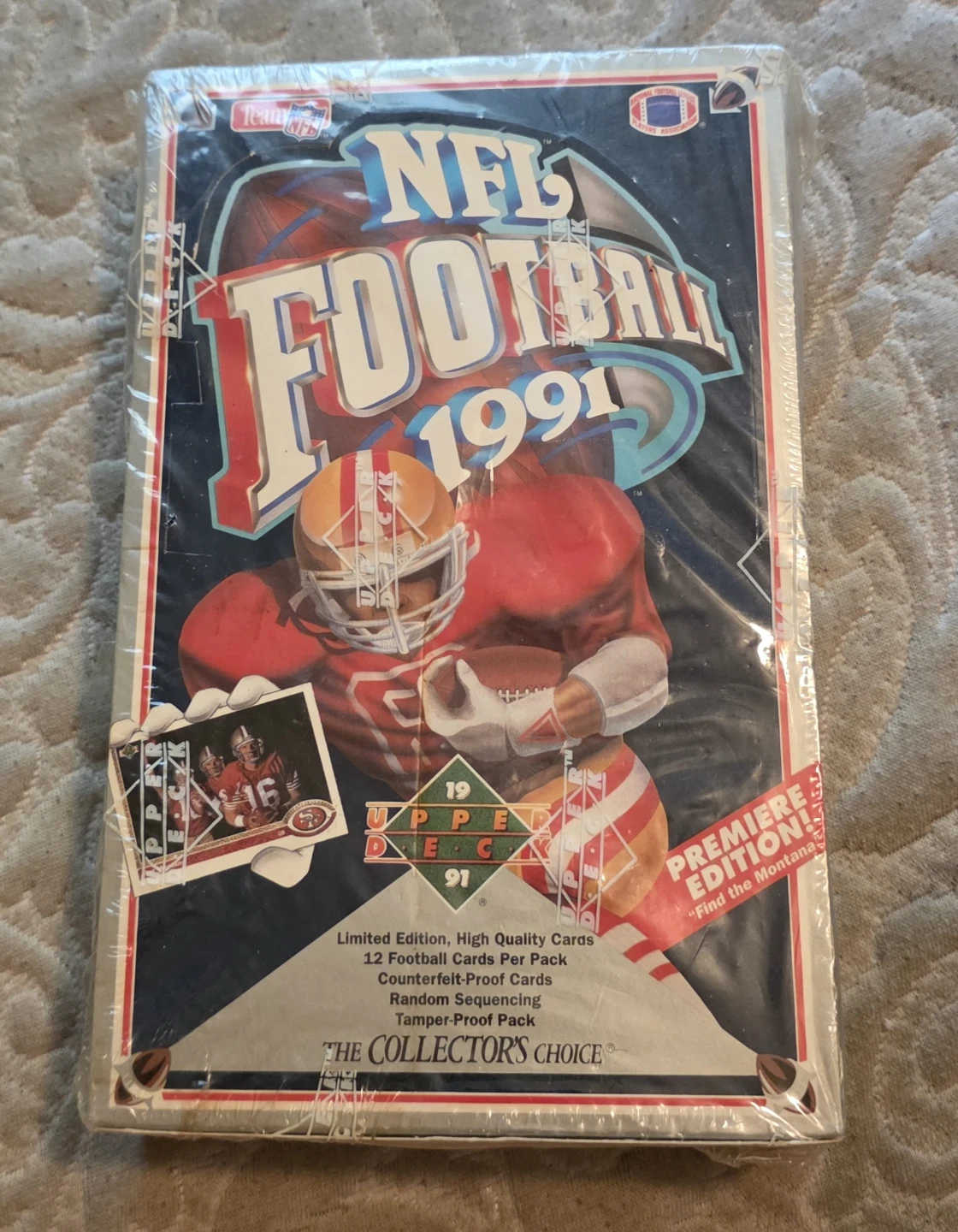 1991 NFL Football The Collector's Choice Wax Pack Box CASH ONLY