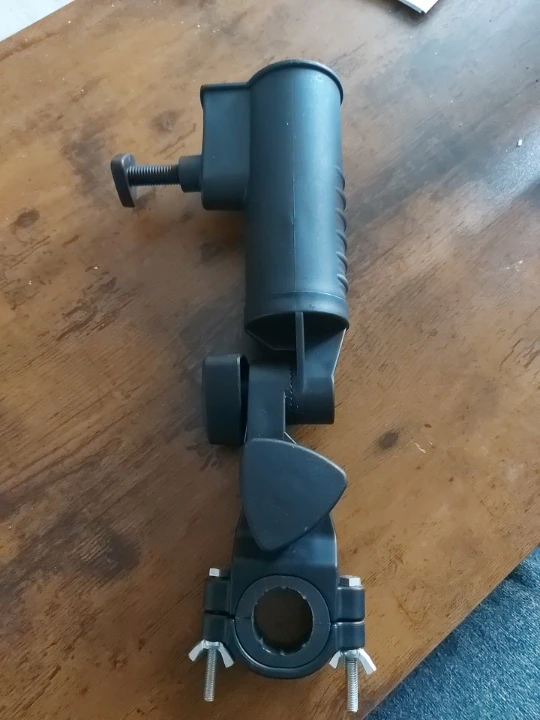 Black Adjustable golf cart umbrella Holder