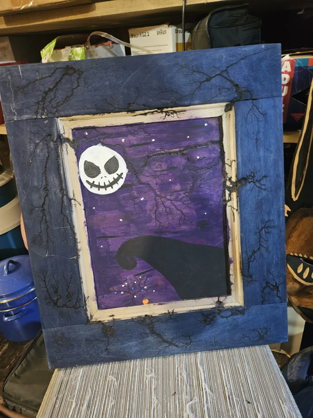 Nightmare Before Christmas Themed Framed Art - photo 2
