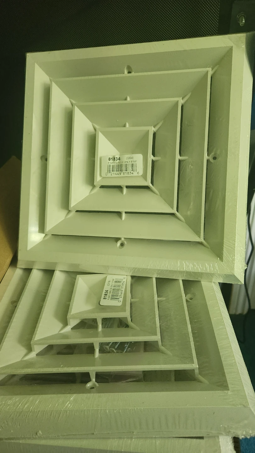 4 Way Grille 8"x8"