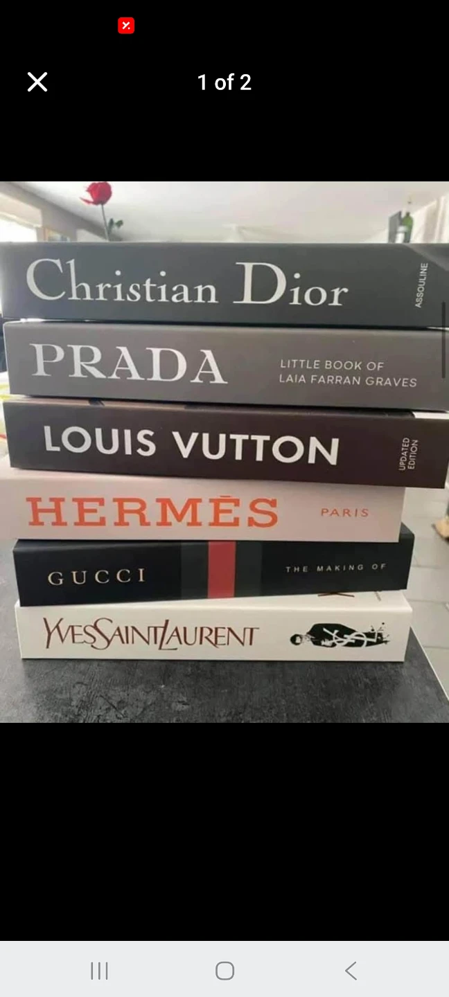 Designer Coffee Table faux Books Collection