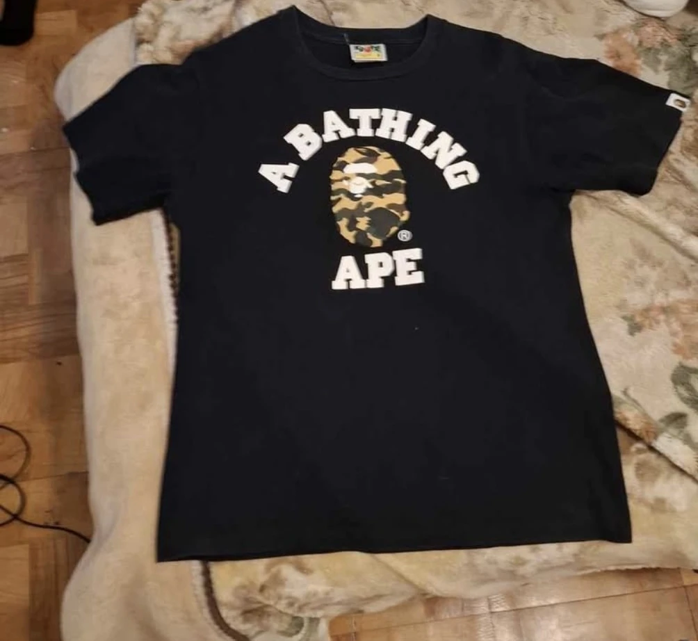 A Bathing Ape BAPE Black T-Shirt
