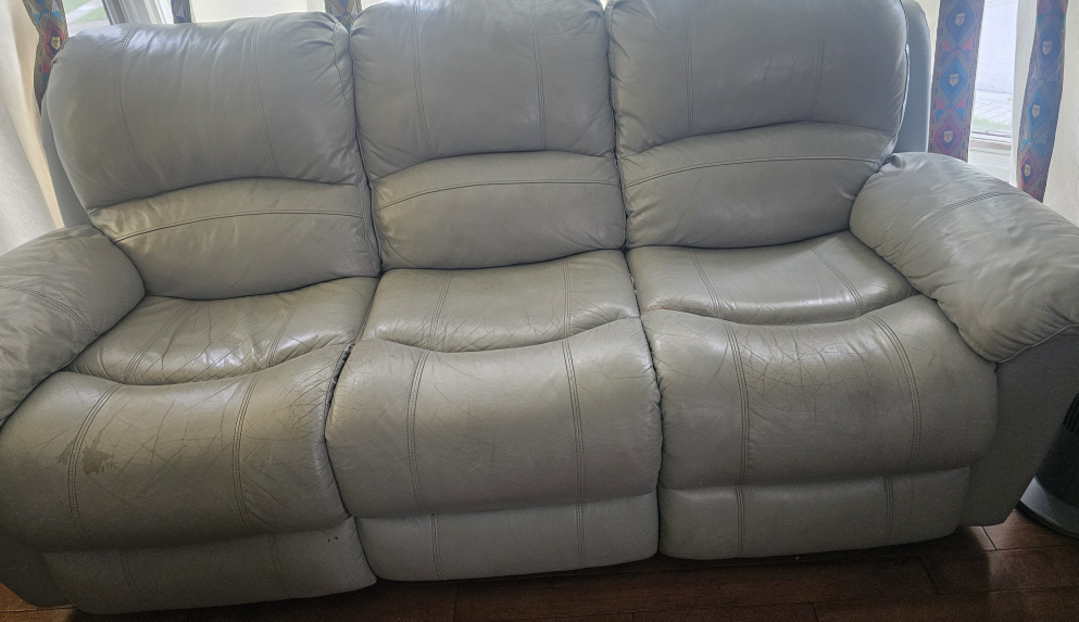 Three-seater reclining sofa - photo 2