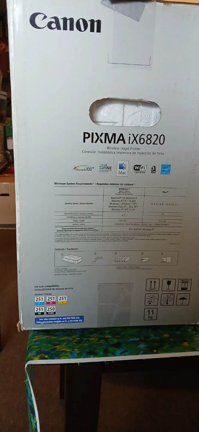 Canon PIXMA iX6820 Wireless Inkjet Printer - photo 5