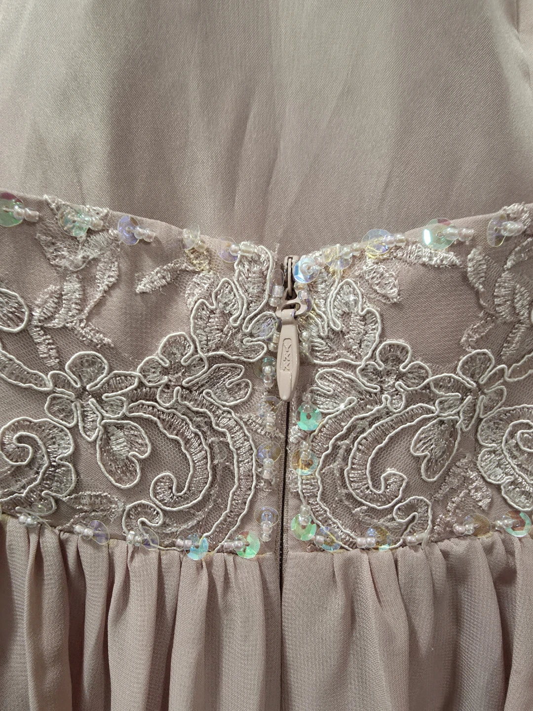 JJ's House Pink Lace Sequin Maxi Dress - photo 2