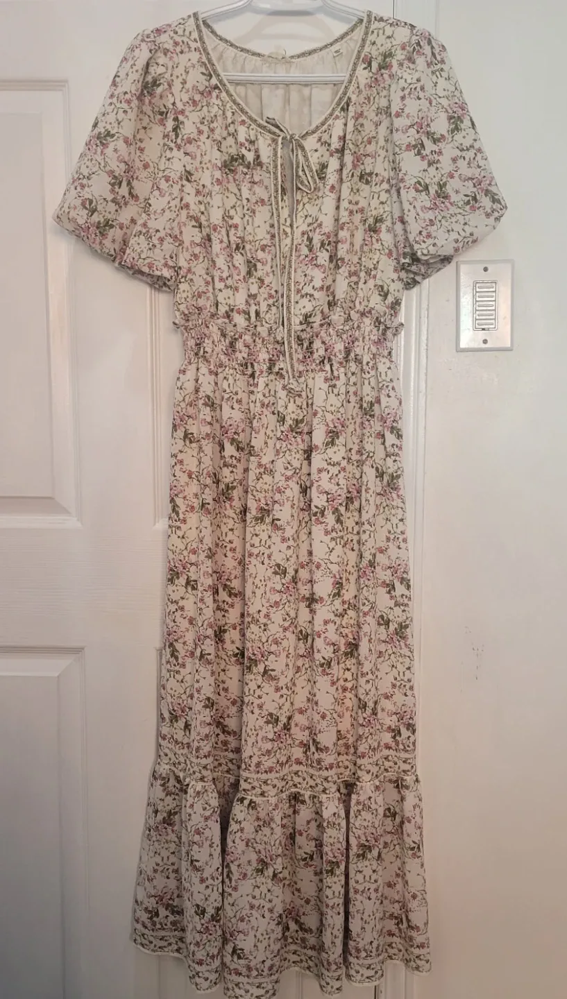Floral Midi Dress - photo 2
