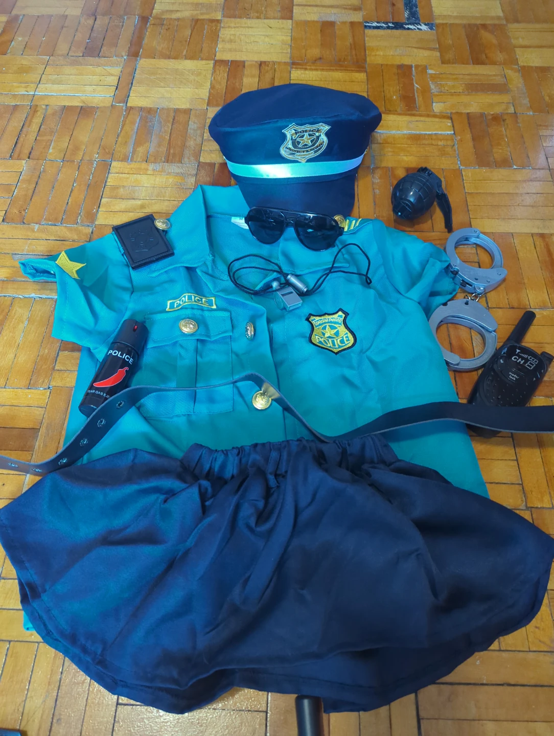 SKIRFY Police Officer Costume for Kids - photo 4