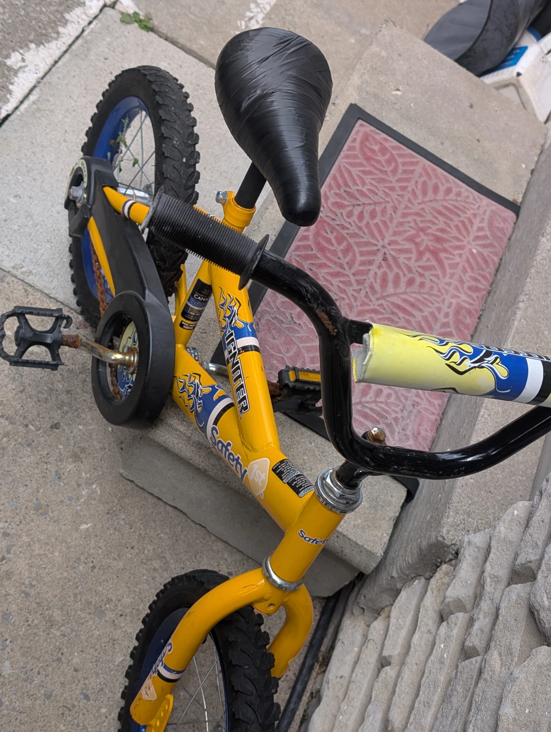 Kids' Yellow Safety Ignition Bike - photo 3