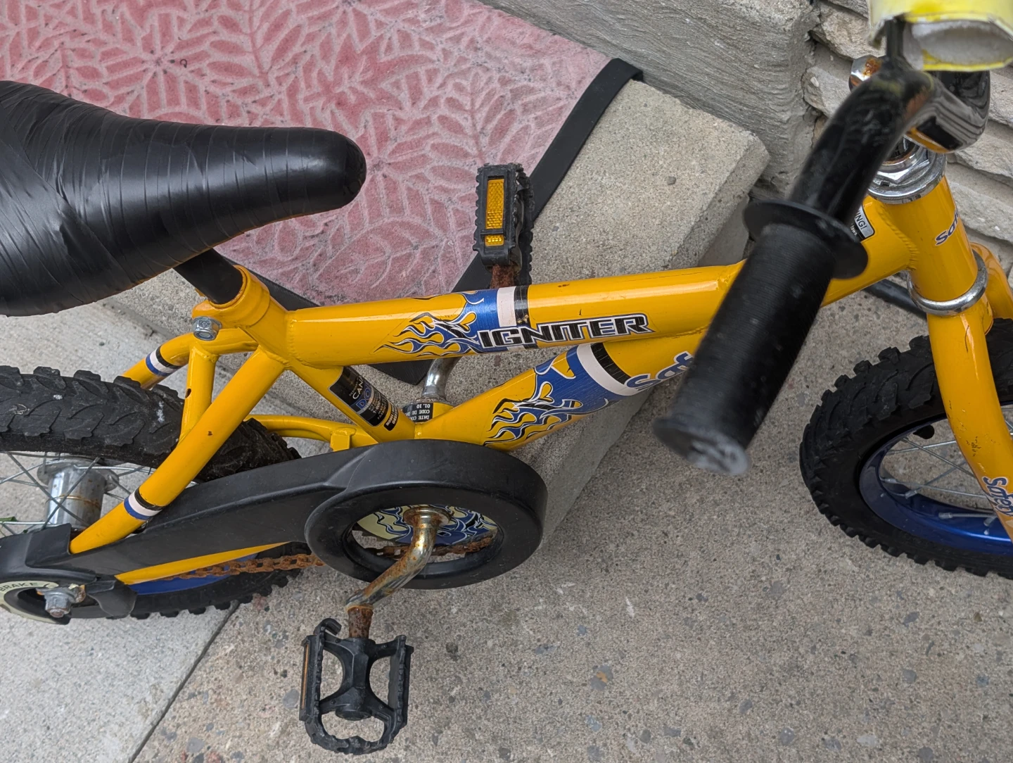Kids' Yellow Safety Ignition Bike - photo 4