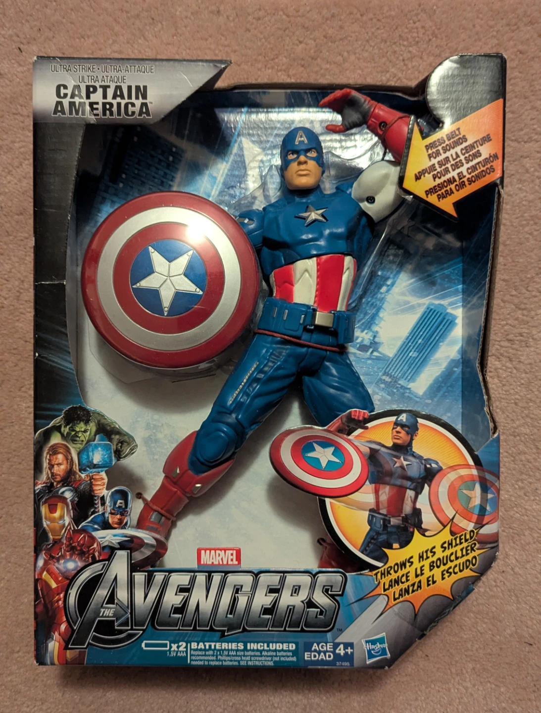 Captain America Ultra Strike Figure