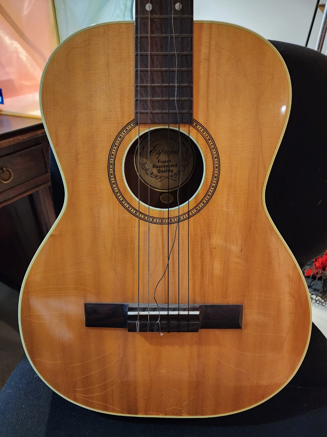 Espana "Finest Guaranteed Quality" Acoustic Guitar - photo 2