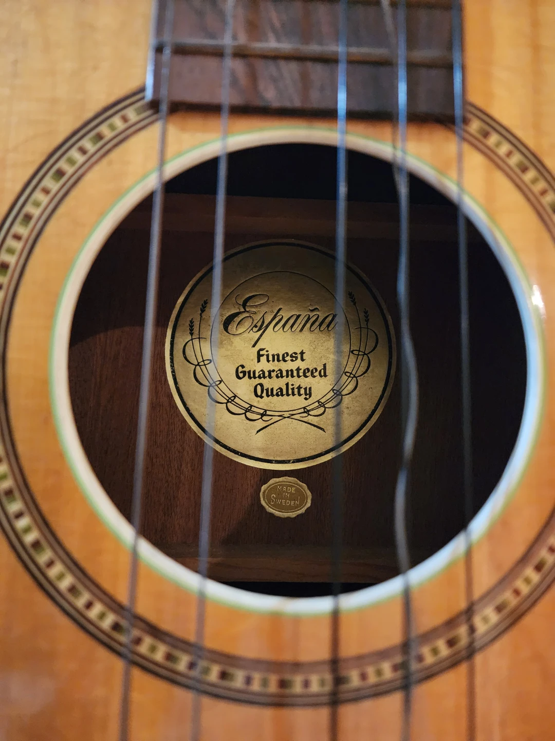 Espana "Finest Guaranteed Quality" Acoustic Guitar - photo 3