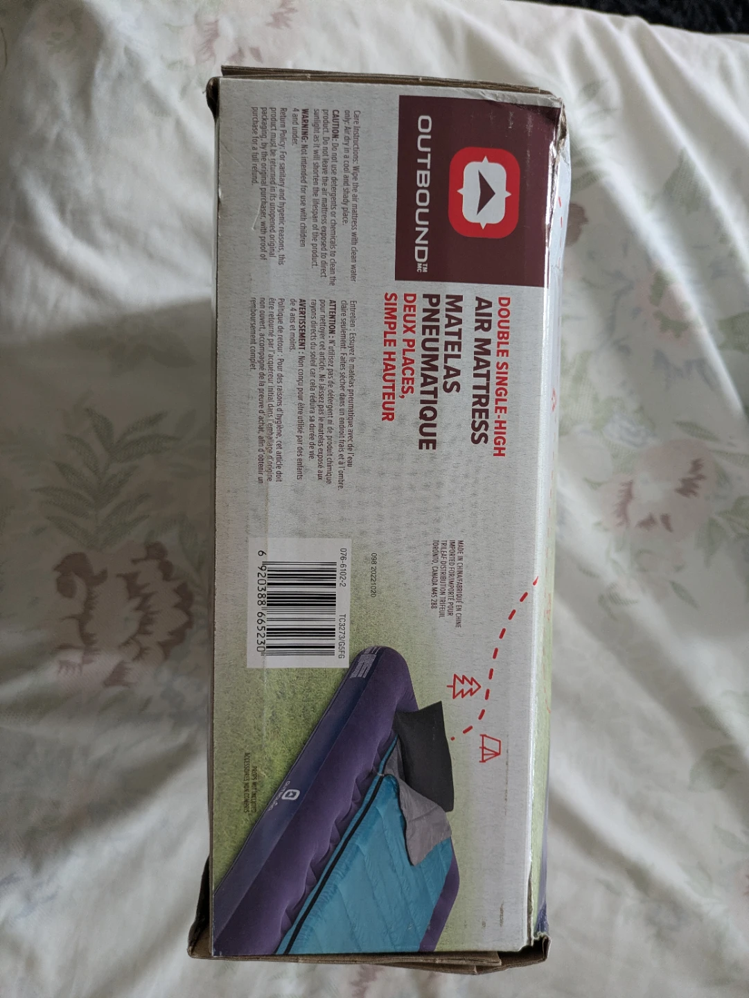 Outbound Double Single-High Air Mattress - photo 3