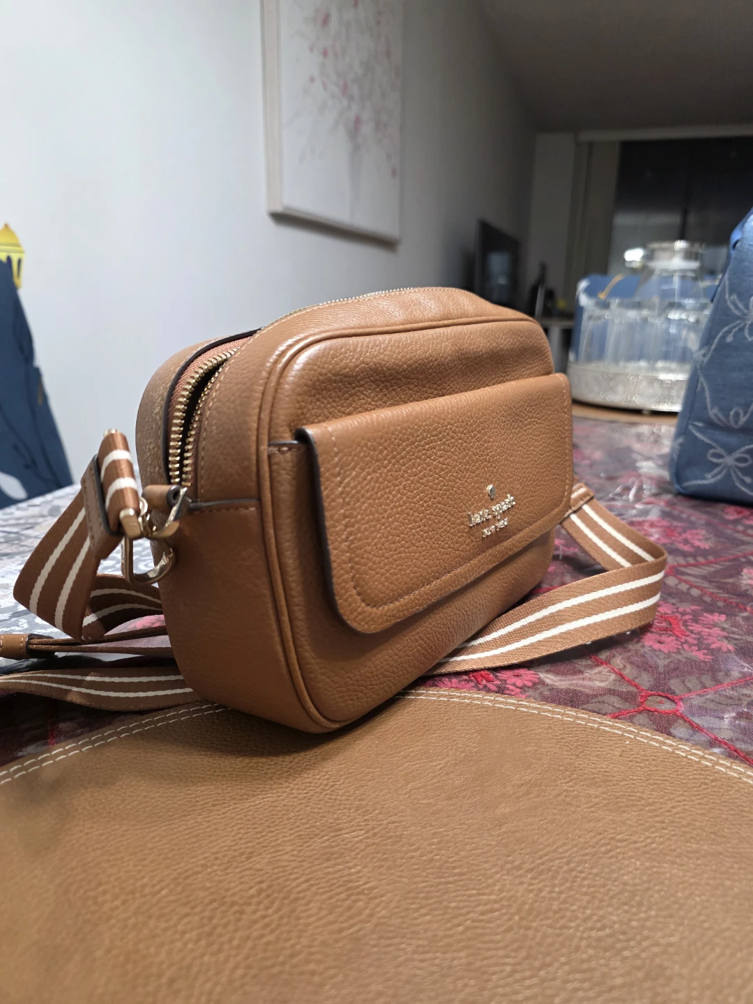 Kate Spade Brown Leather Camera Bag - photo 3