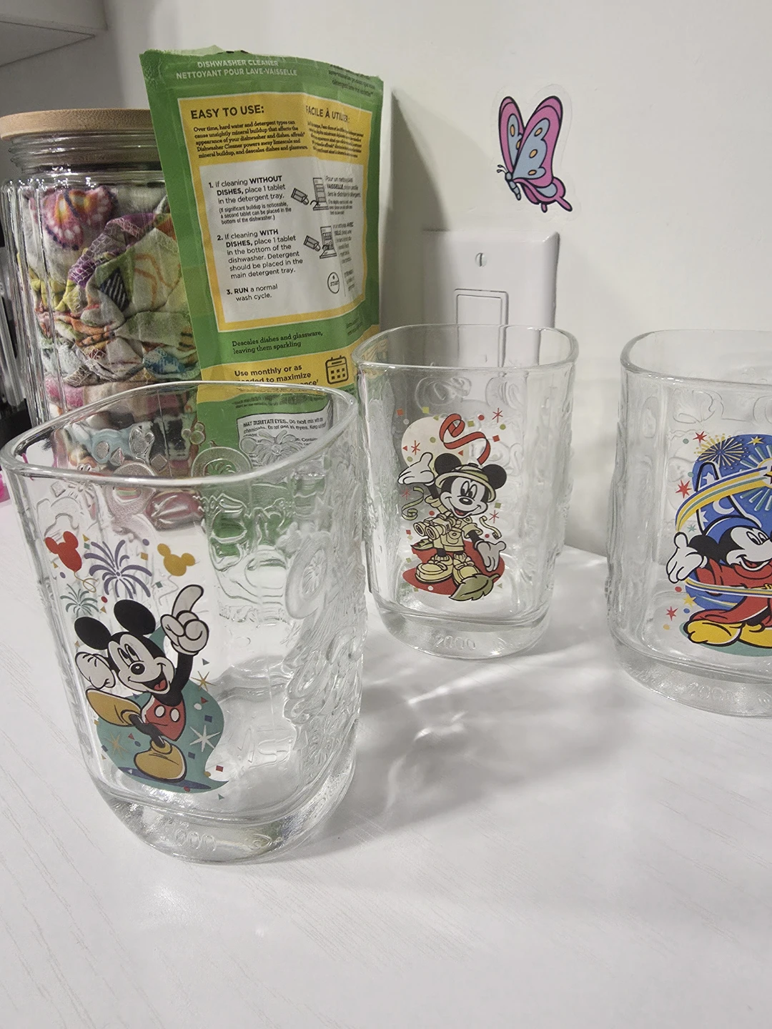 Disney Mickey Mouse Glasses - Set of 4 - photo 3