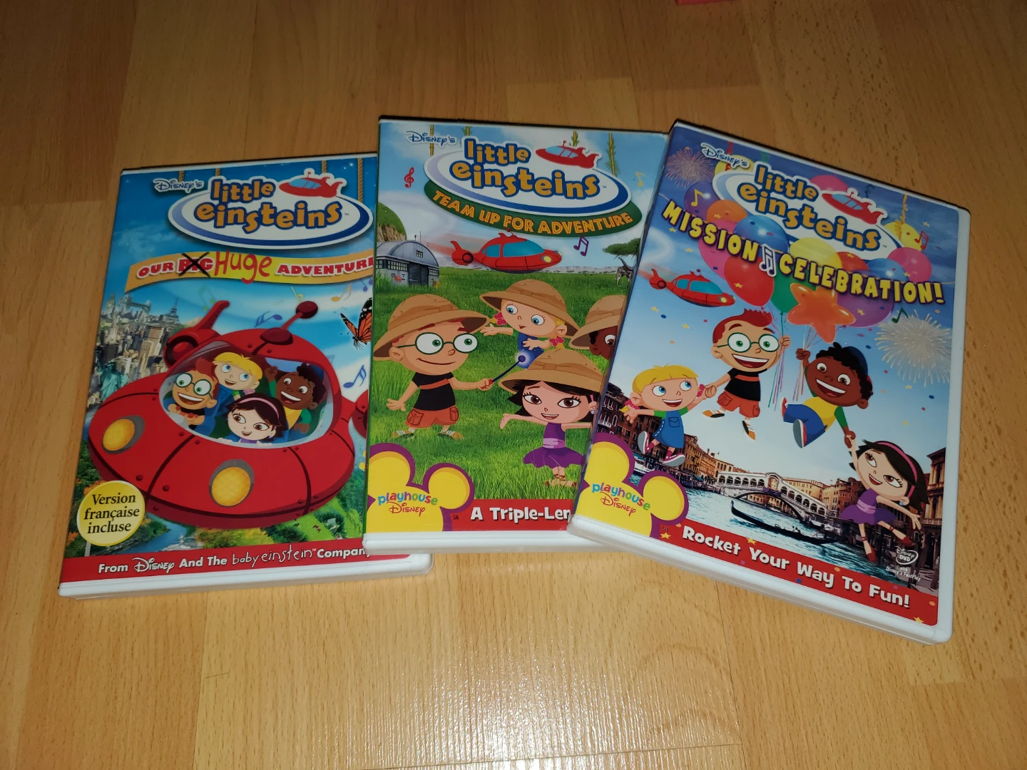 (All 3 for $10) 3 Disney's Little Einsteins DVDs