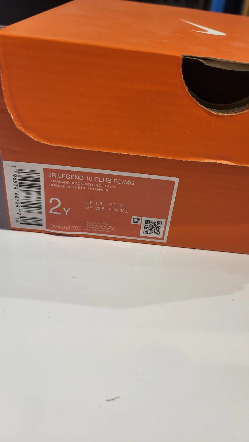 Nike Jr Legend 10 Club FG/MG Soccer Cleats - photo 3