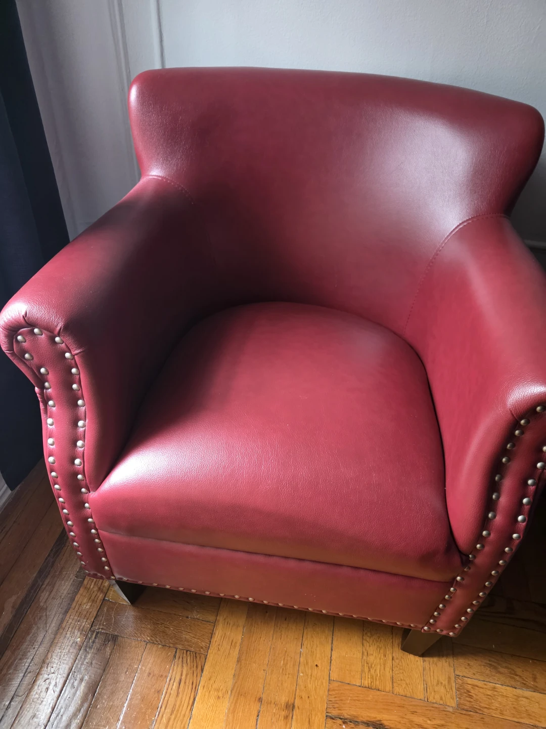 Red Accent Chair - photo 2