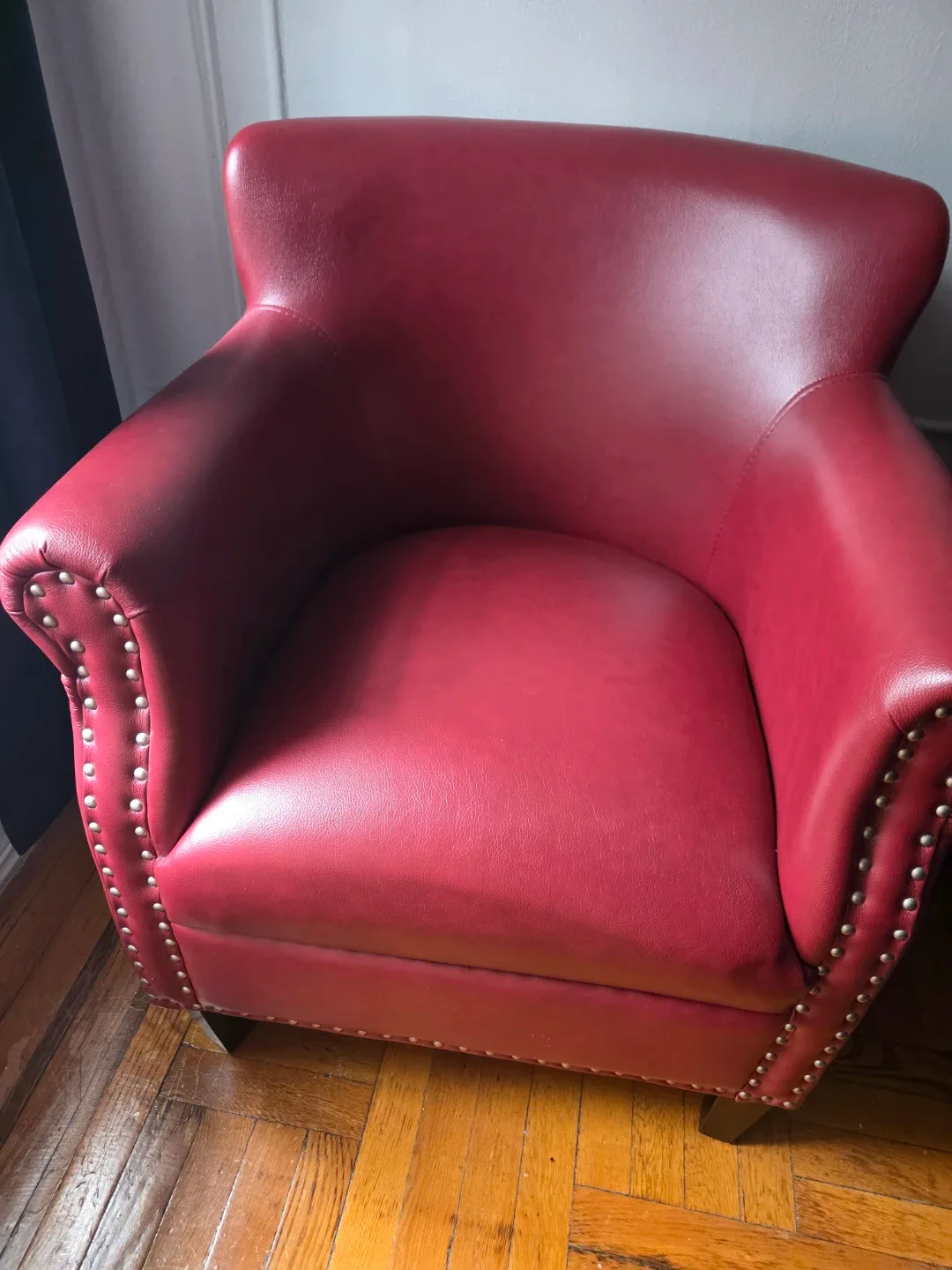 Red Accent Chair - photo 2