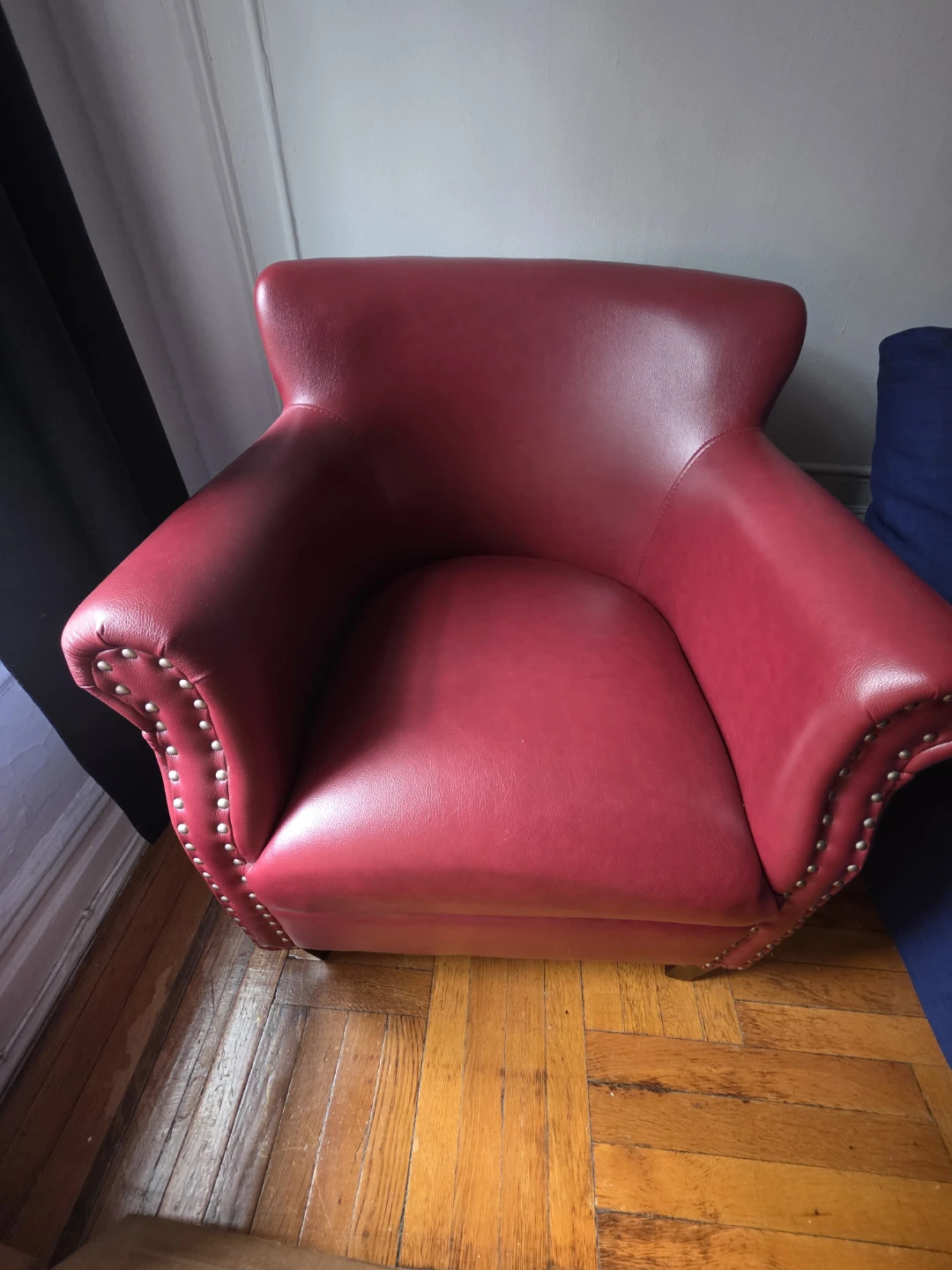 Red Accent Chair - photo 3