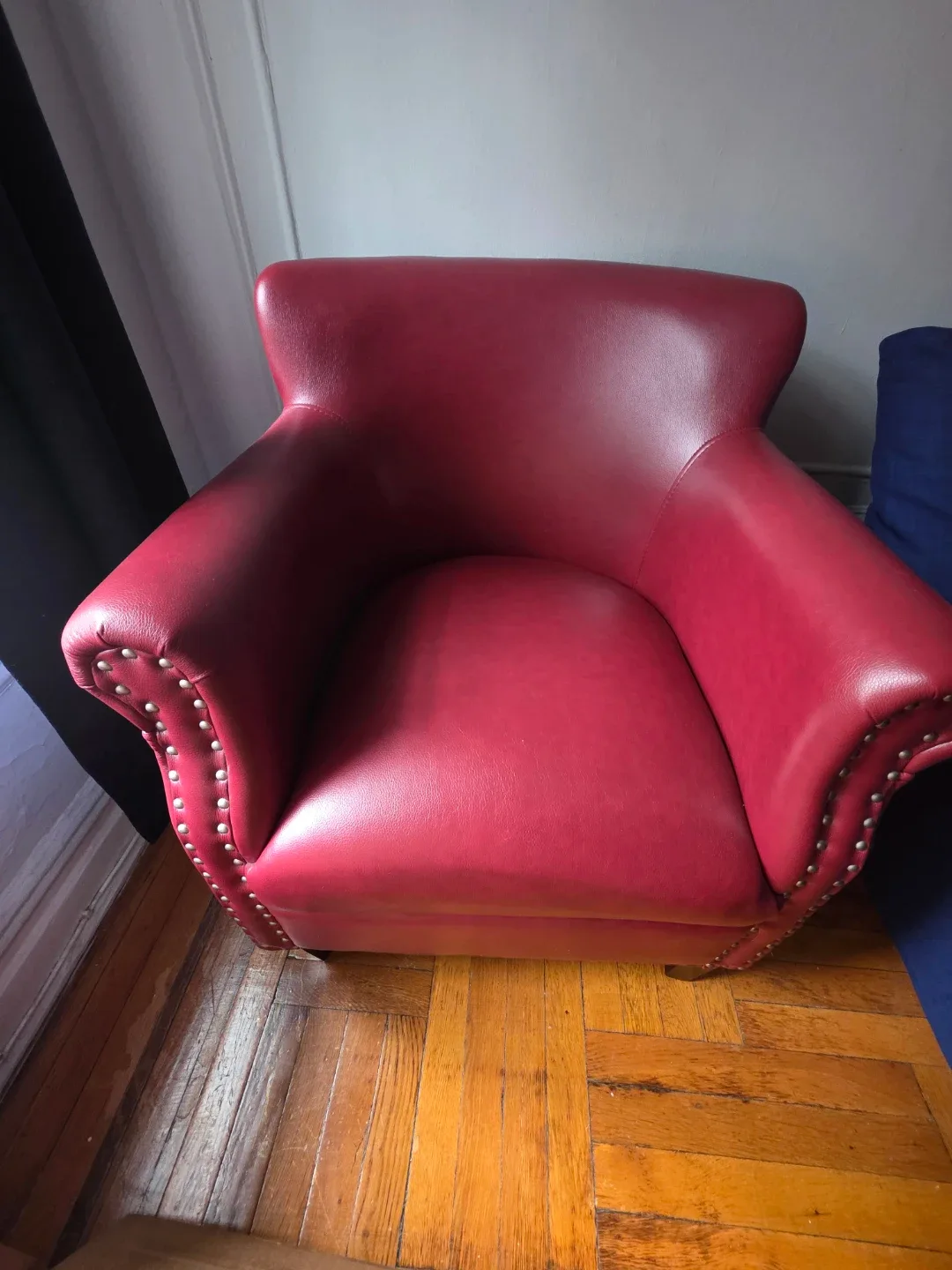 Red Accent Chair - photo 3
