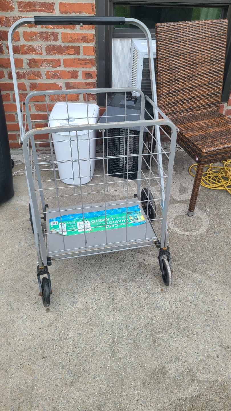 Folding Chariot Plant Cart