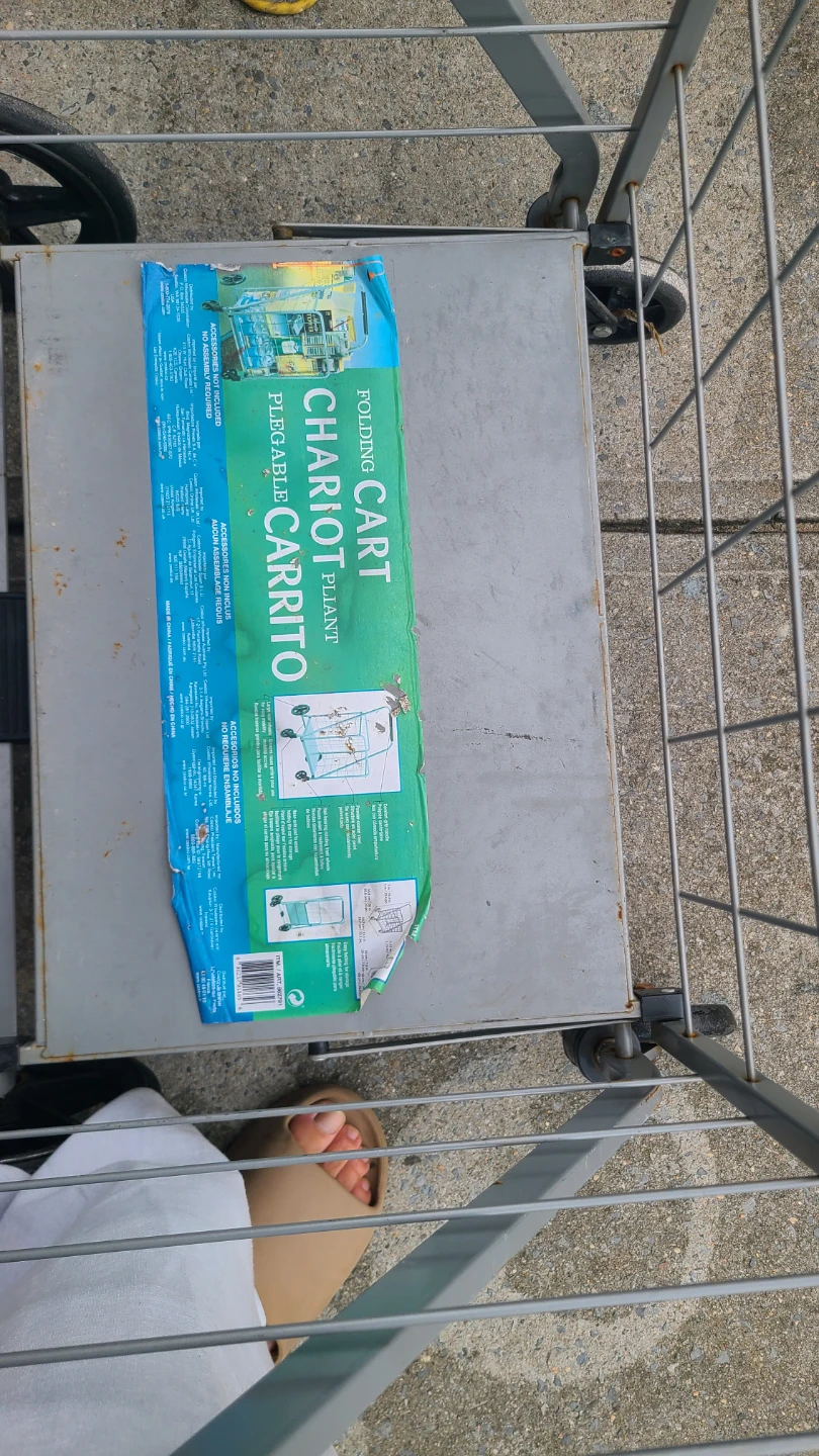 Folding Chariot Plant Cart - photo 3