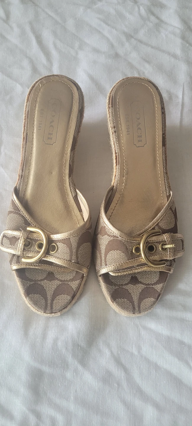 Coach Wedge Sandals  CASH ONLY - photo 2