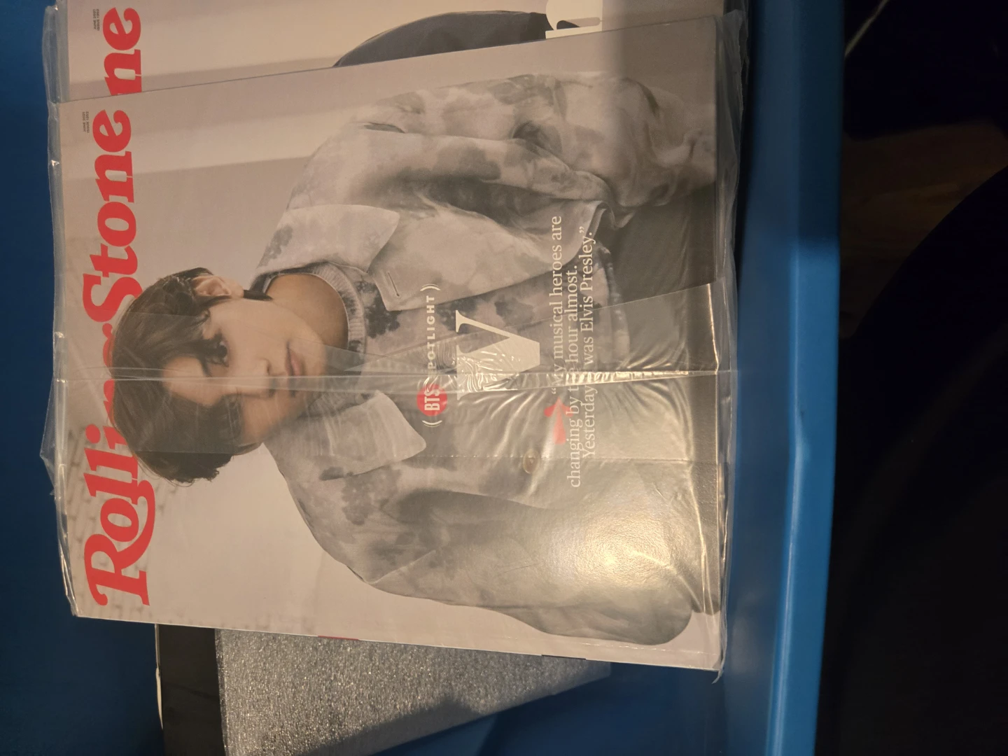 Rolling Stone Magazine with BTS Spotlight -V
