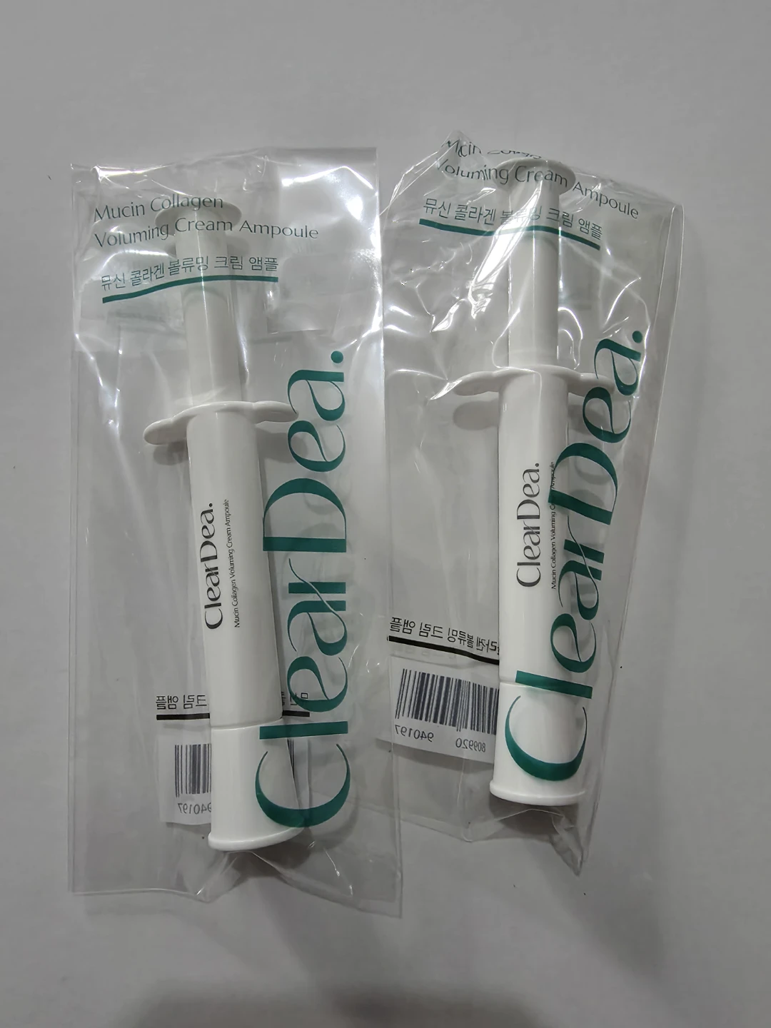 ClearDea Mucin Collagen Volumizing Cream Ampoule ⚽️