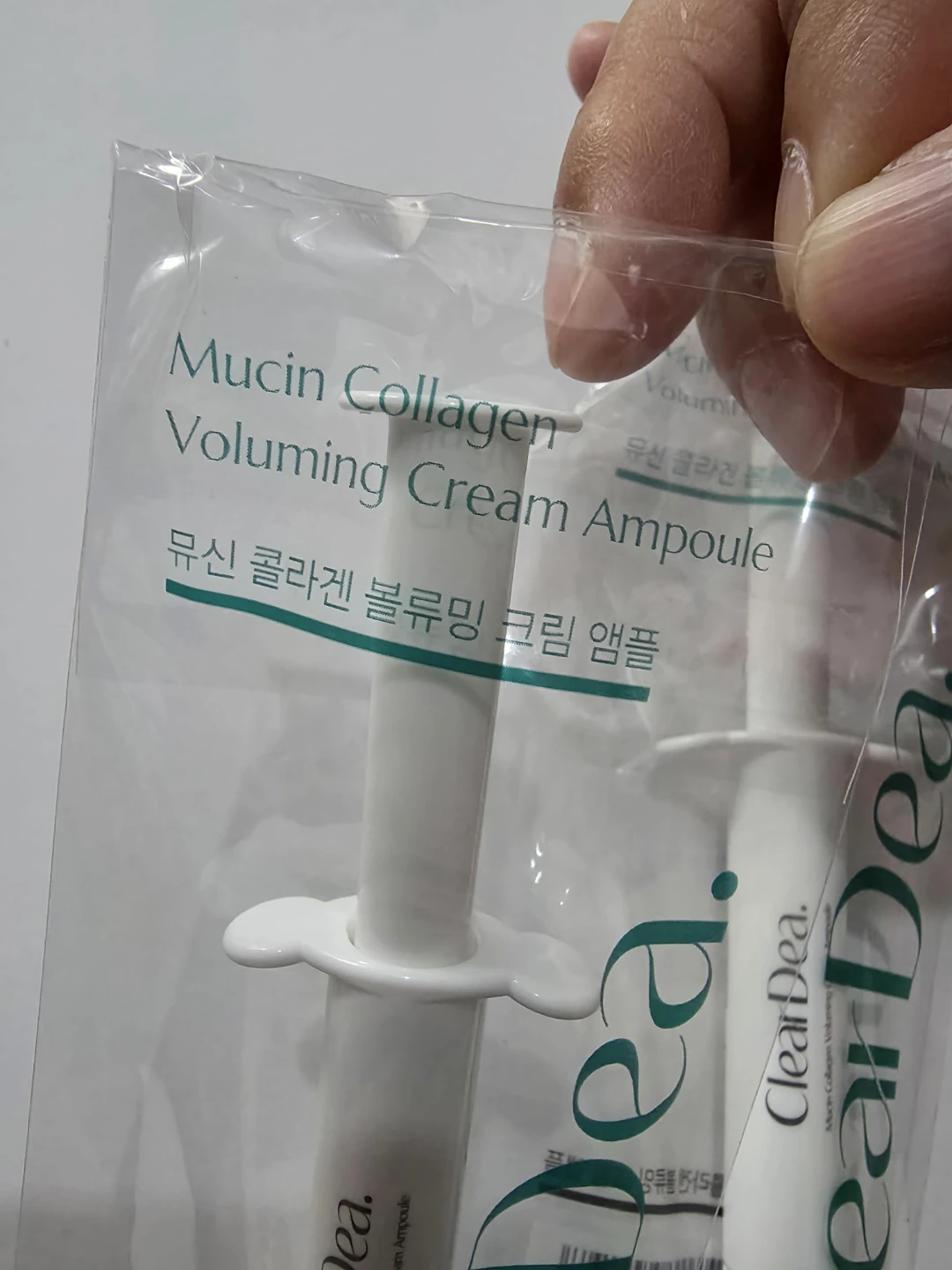 ClearDea Mucin Collagen Volumizing Cream Ampoule ⚽️ - photo 2