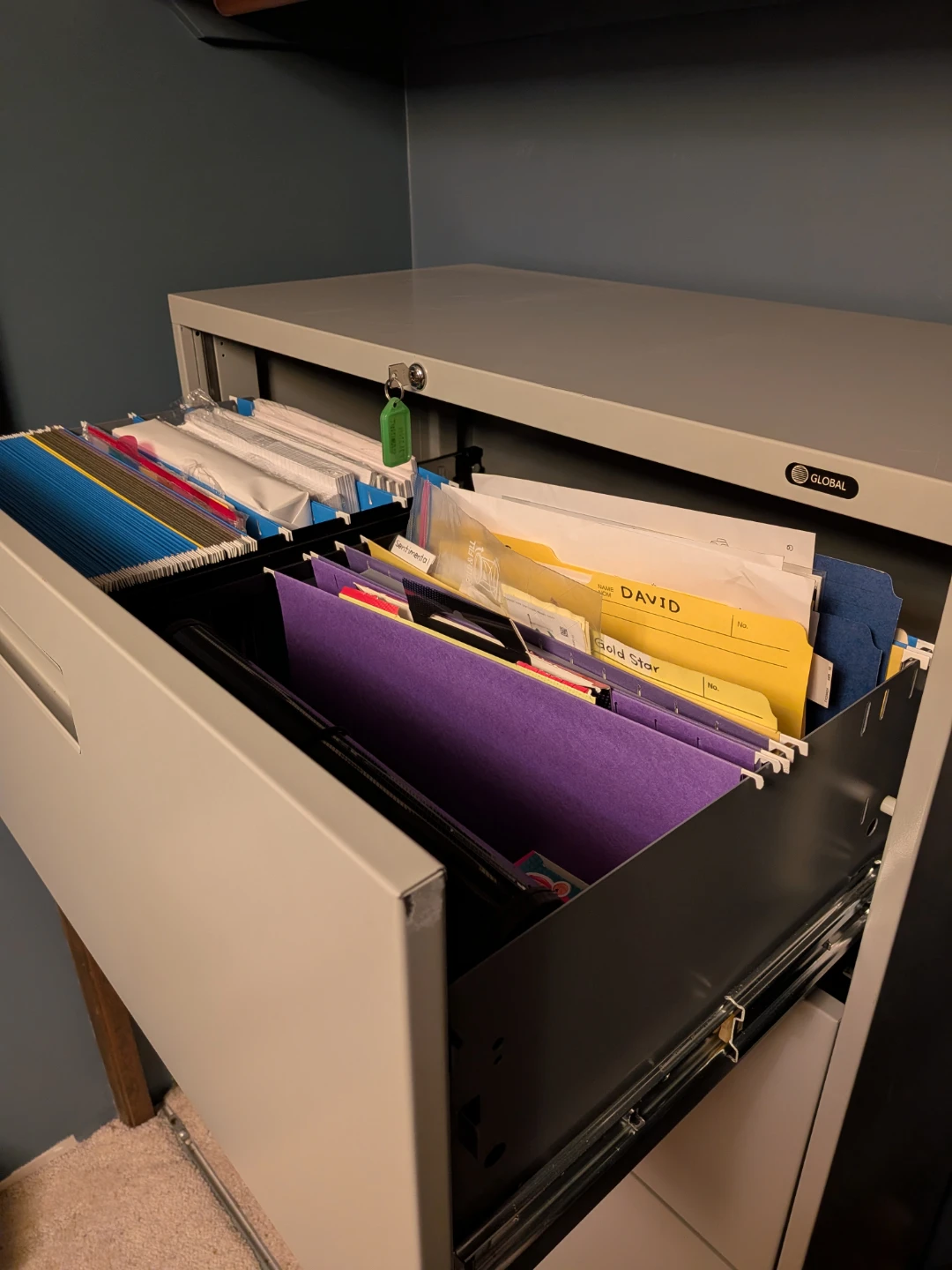 Global 4-Drawer Filing Cabinet - photo 2