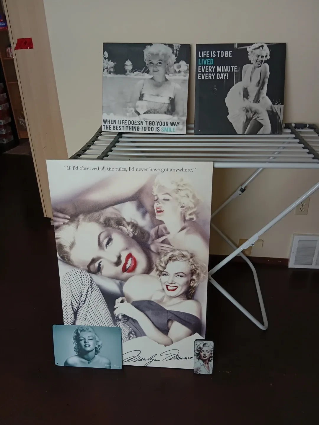 Marilyn Monroe Wall Art & Collectibles Lot
