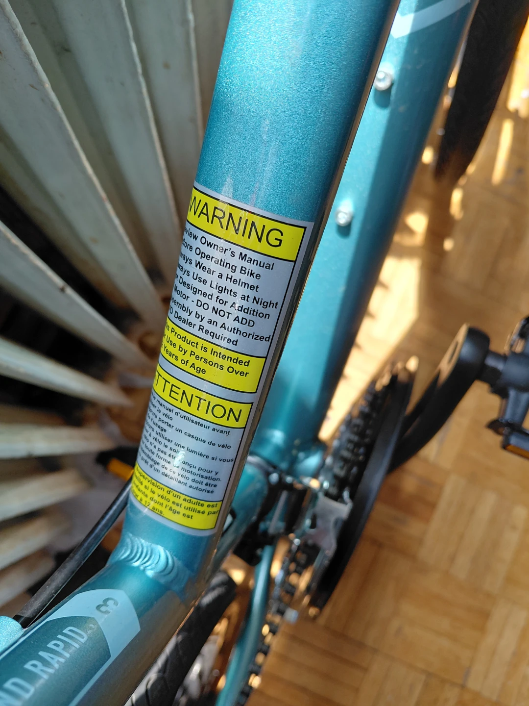 EVO "Grand Rapid" Women's or men Cruiser Bike - Teal - photo 3