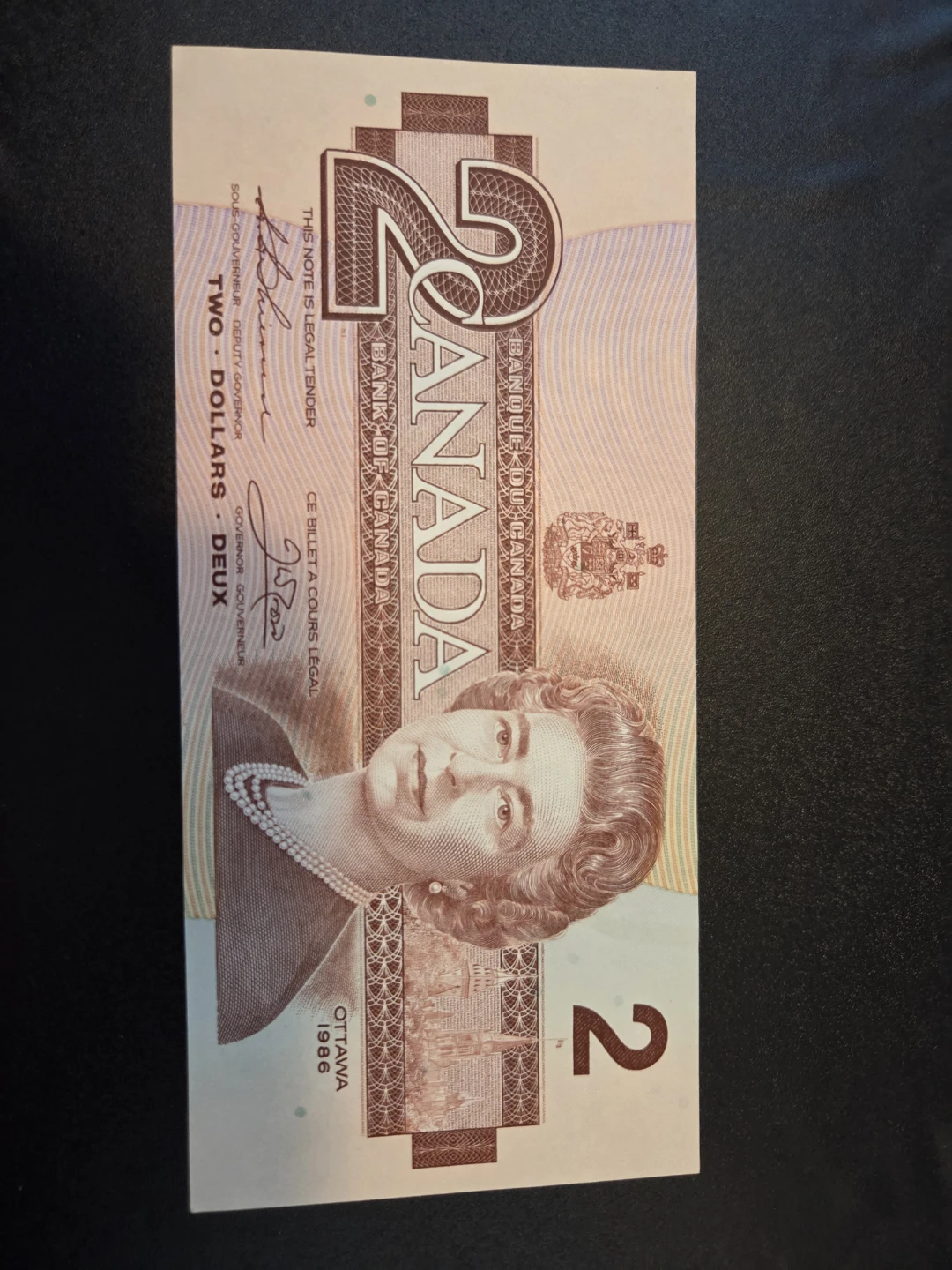 Canada 2 Dollar Bill