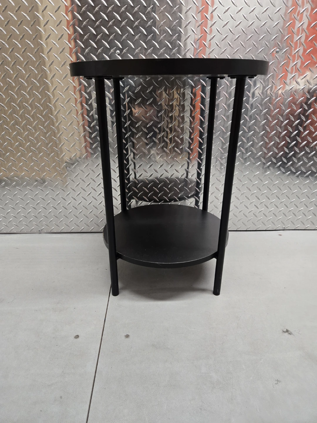 Target Room Essentials 2-Tier Black Round Side Table