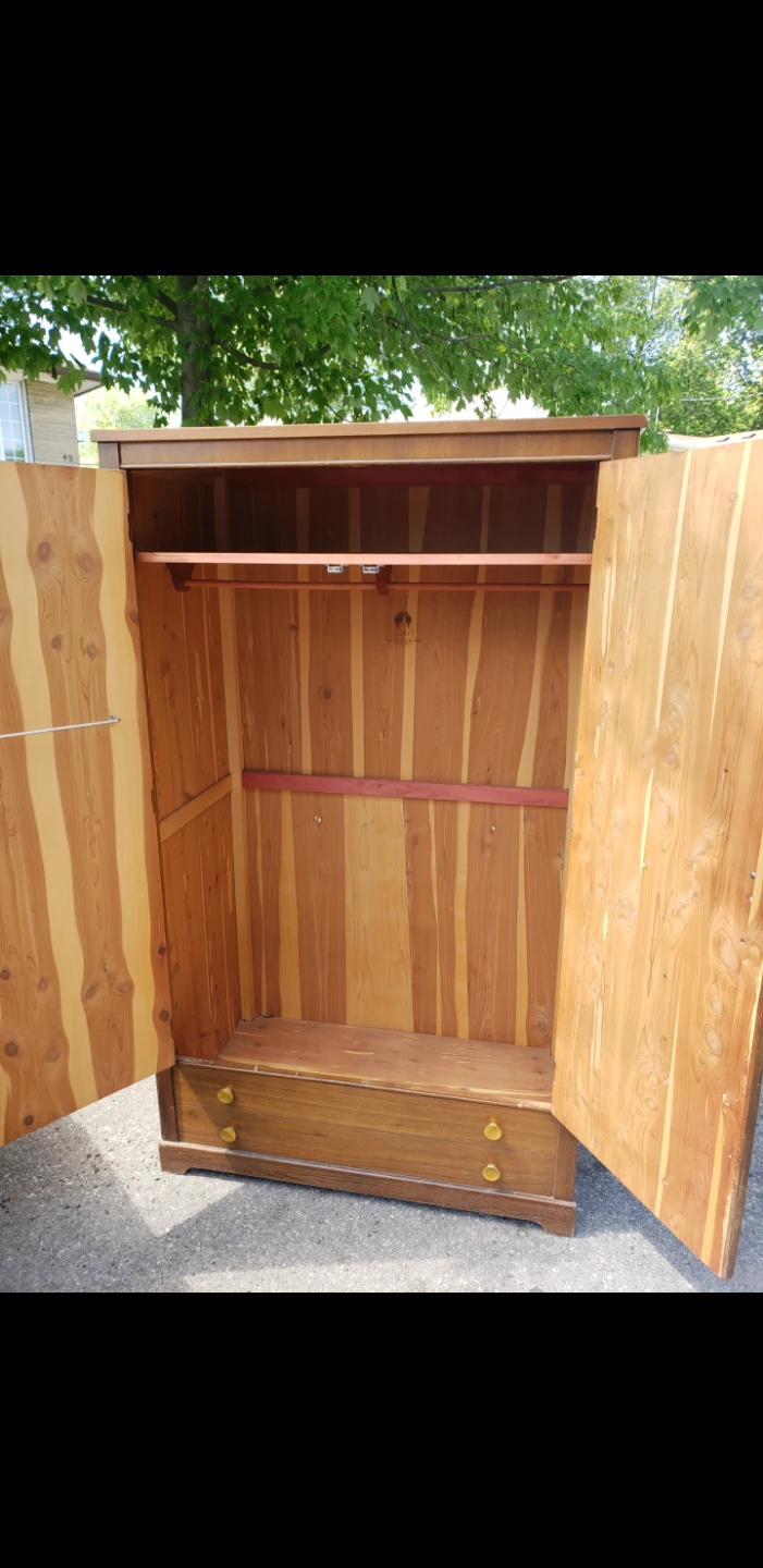 Lane Cedar Wardrobe Armoire - photo 2