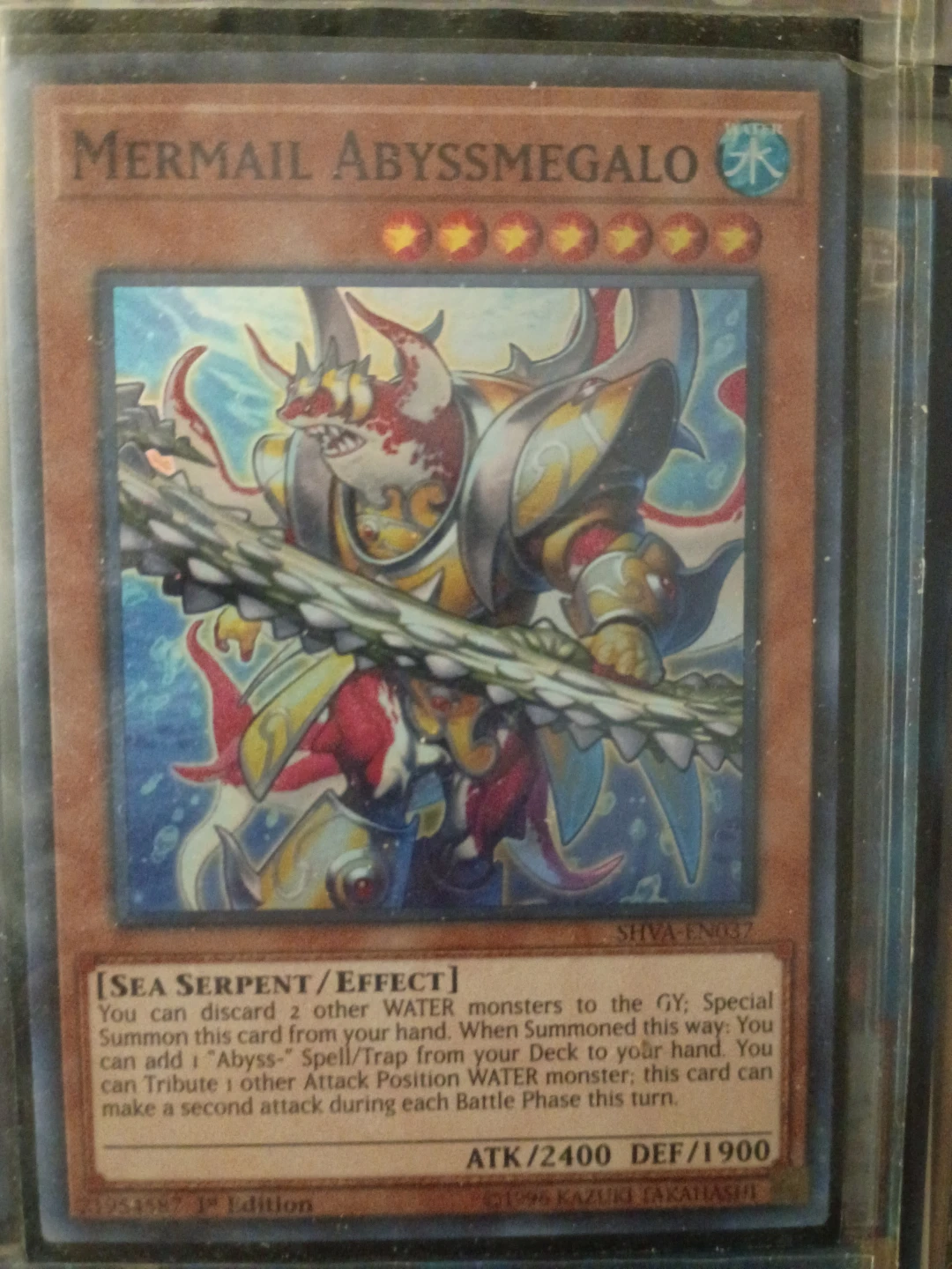 Mermail Abyssmegalo Yu-Gi-Oh! Card⚽