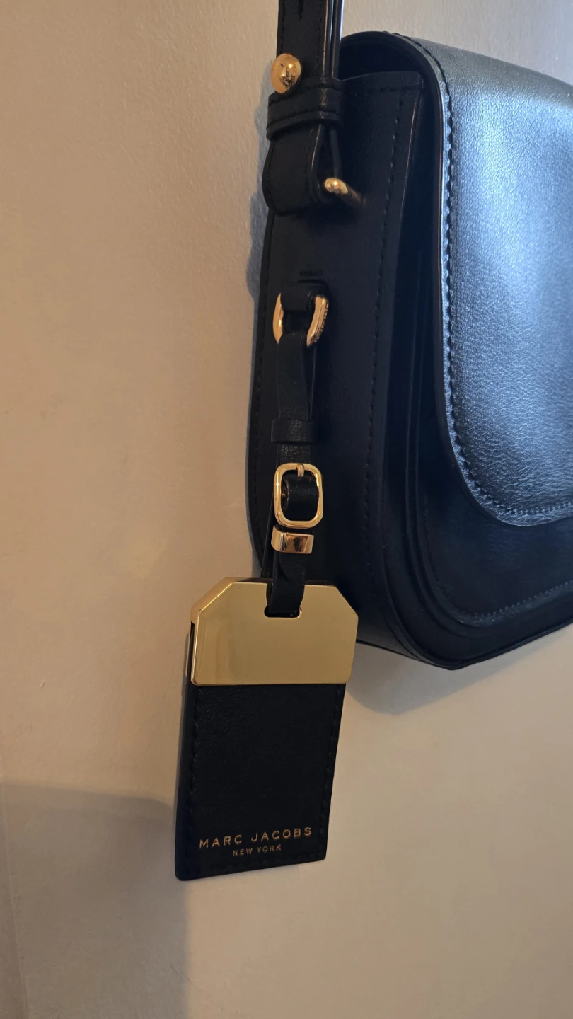 Marc Jacobs New York Black Leather Saddle Bag - photo 2