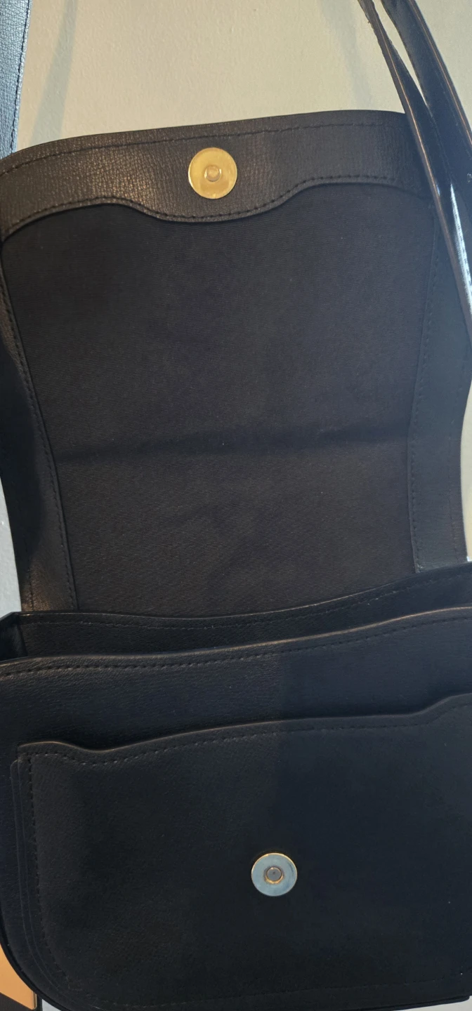 Marc Jacobs New York Black Leather Saddle Bag - photo 3