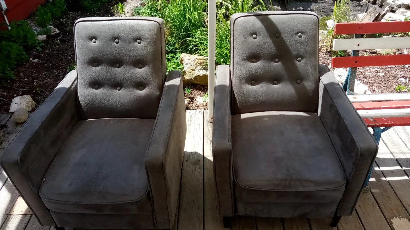 Gray Recliner Armchair - photo 4