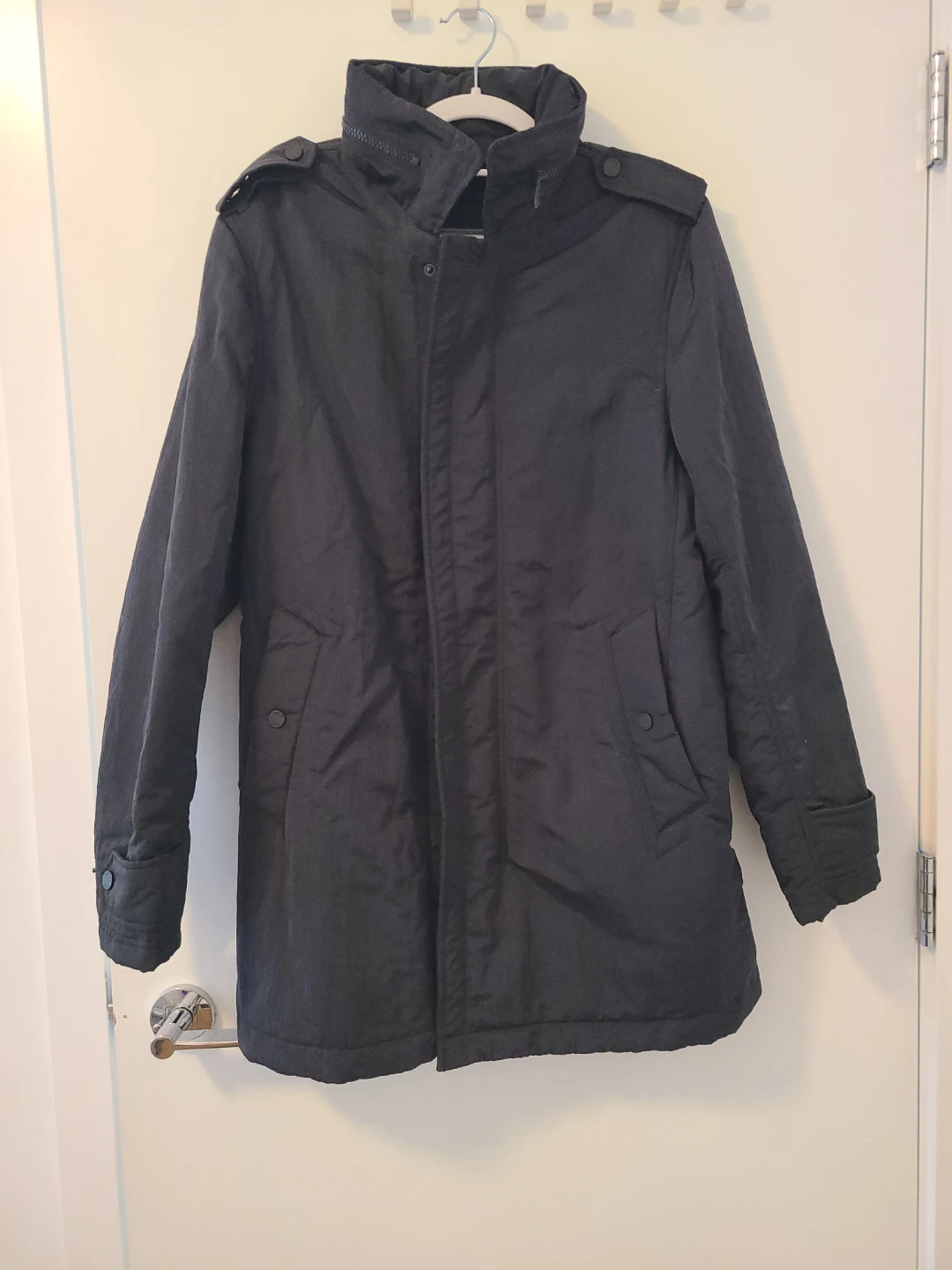 Black Rivet Men's Black Jacket Size S