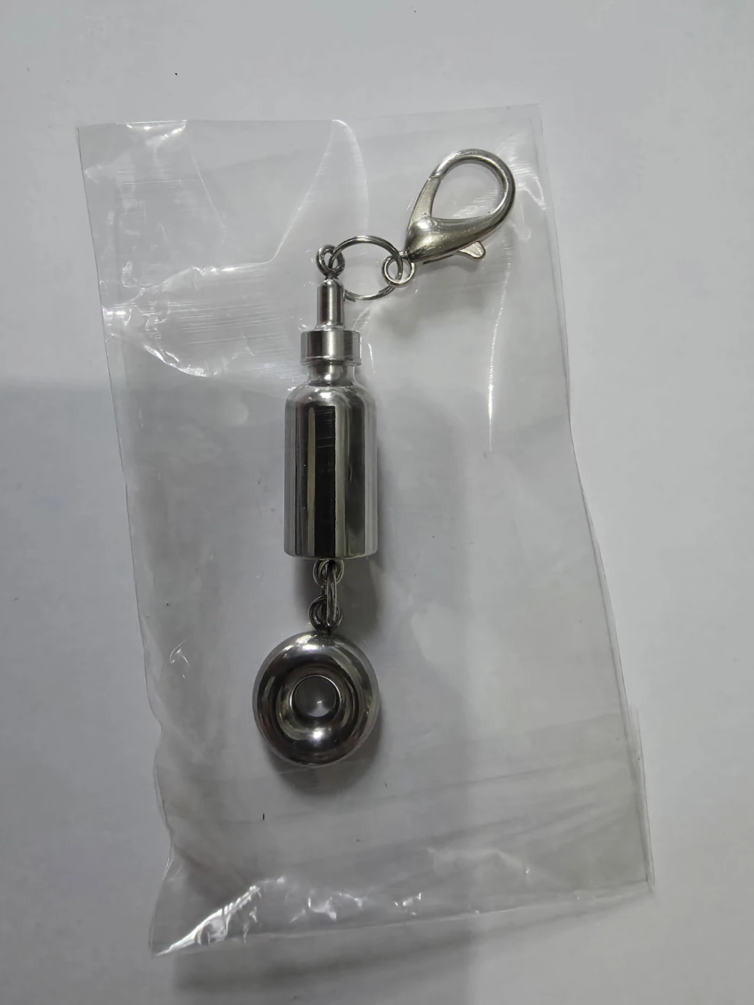 The Ordinary Silver Metal Keychain ⚽️