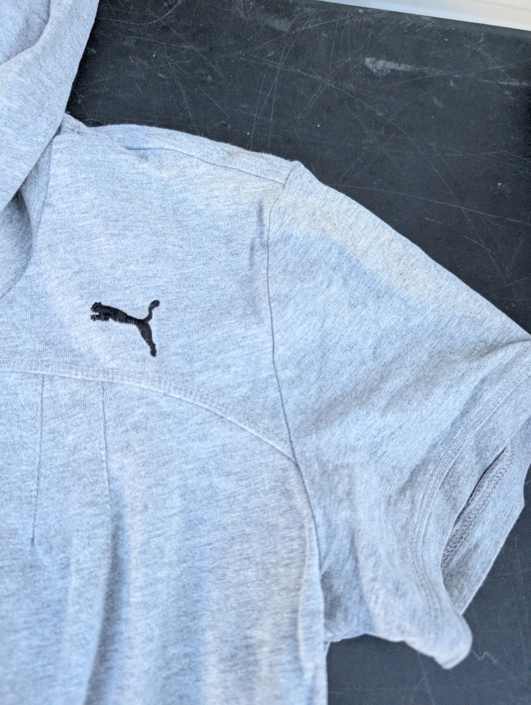 Puma Grey Zip-Up Hoodie - photo 2