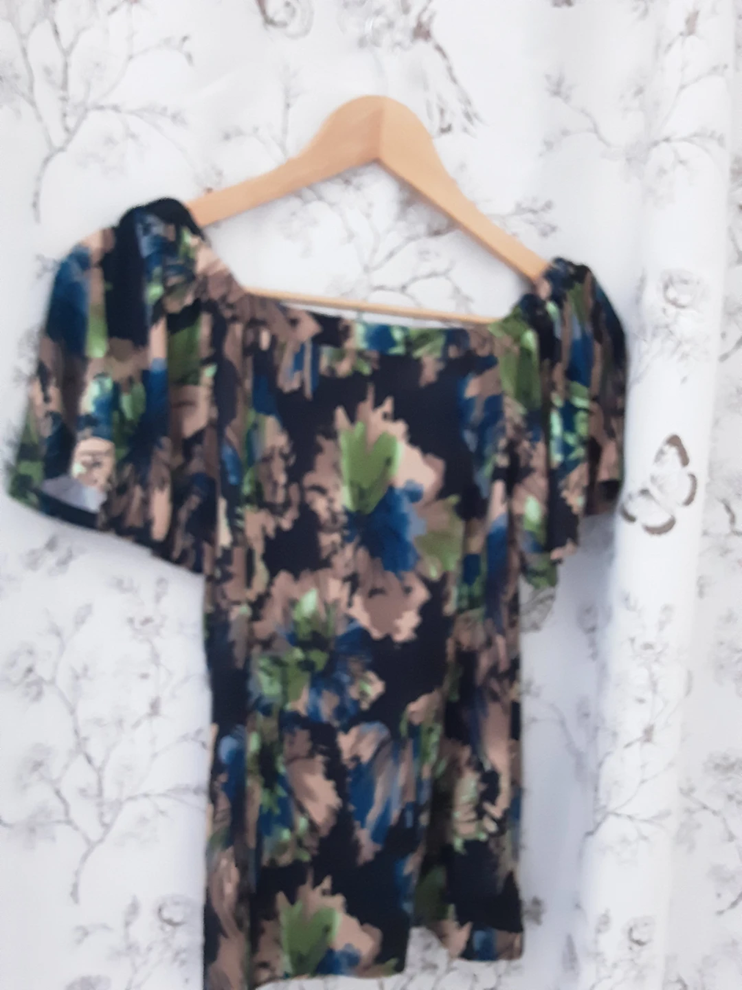 Floral Print Short Sleeves Top - photo 2