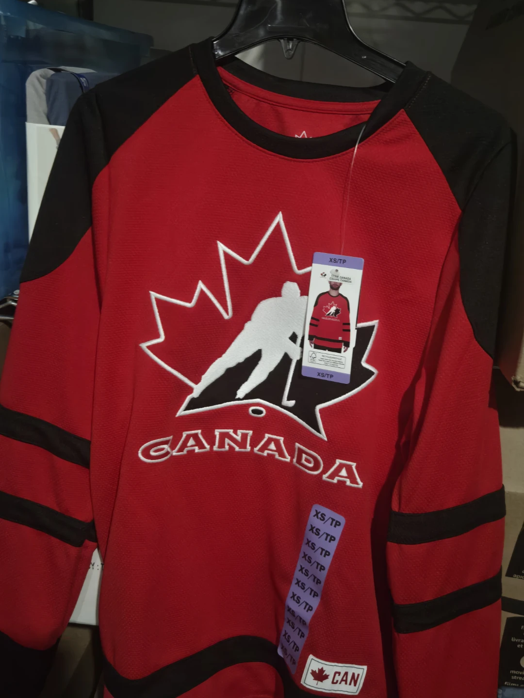 Canada Hockey Jersey Long Sleeve T-Shirt XS - photo 2