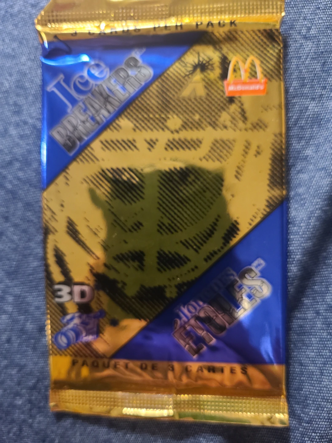 1996 Ice Breakers 3D Trading Card Pack