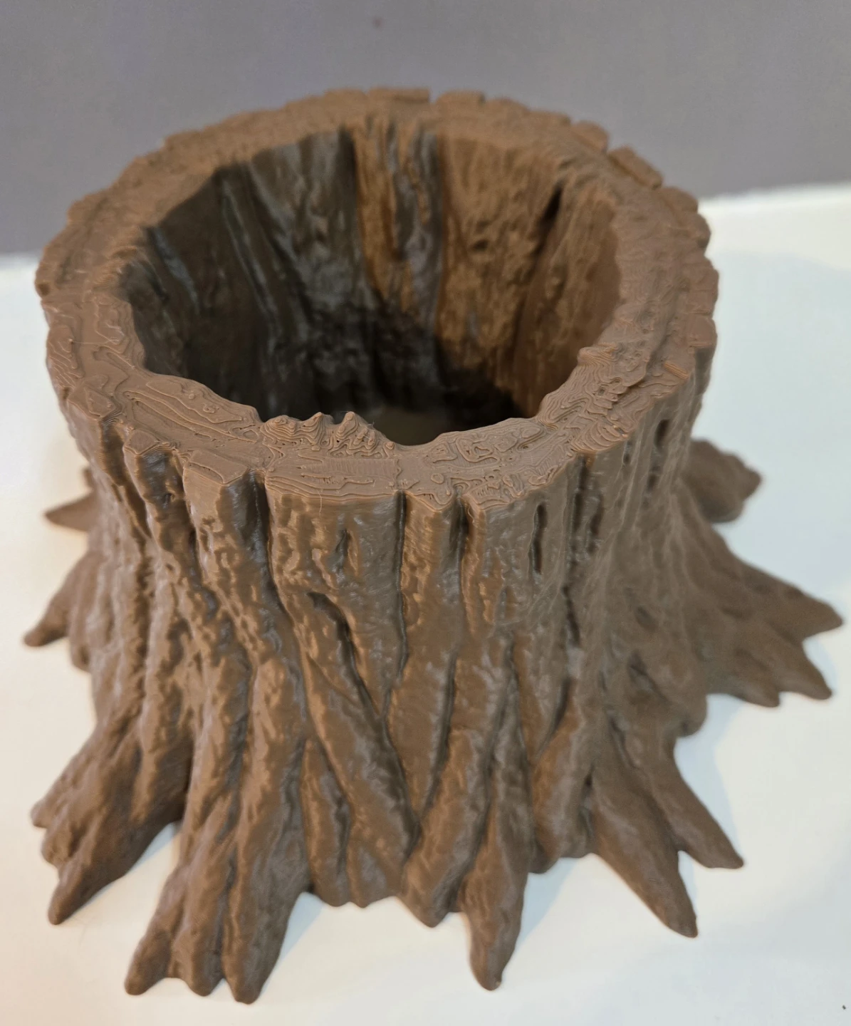 Tree Stump Planter Pot
